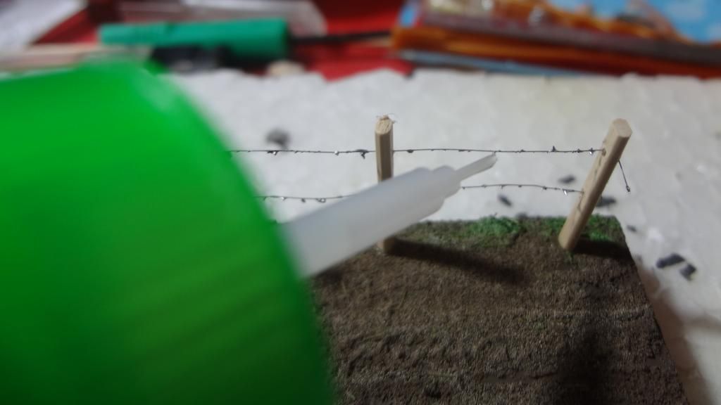 miniafv How to make a "braille scale" barbed wire (by Hakan Karlı)